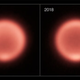 Four images of Neptune in thermal-infrared.